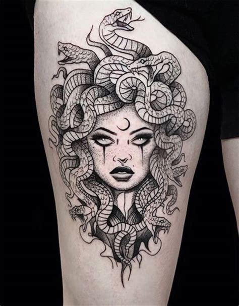 meaning medusa tattoo|medusa tattoo on vagina.